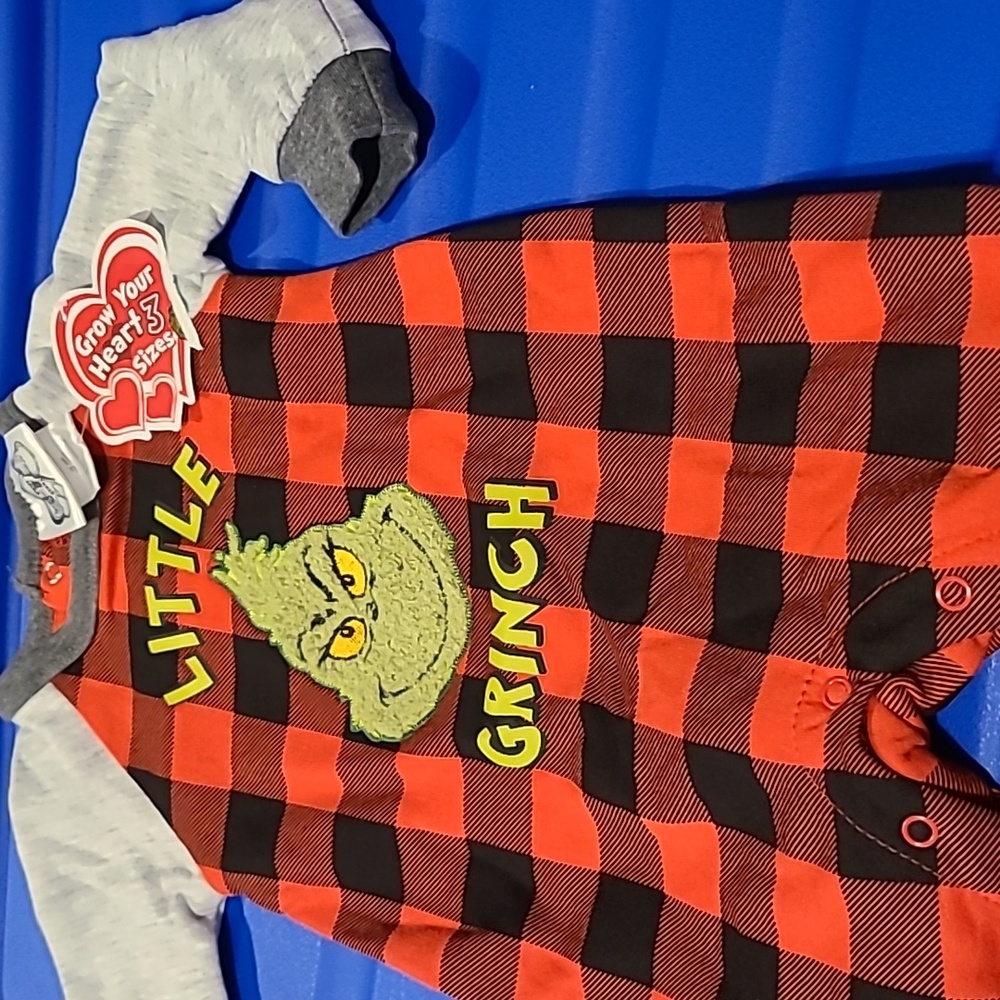 The grinch one piece sleeper